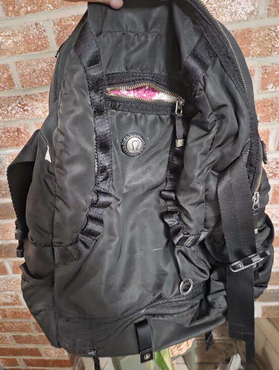 Lululemon Black Nylon Backpack main image 8